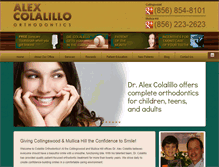 Tablet Screenshot of colabraces.com